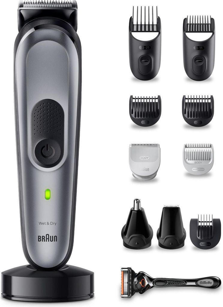 BRAUN All-In-One Styling Set MGK7440 11-in-1 Bartschneider, Produktbild 