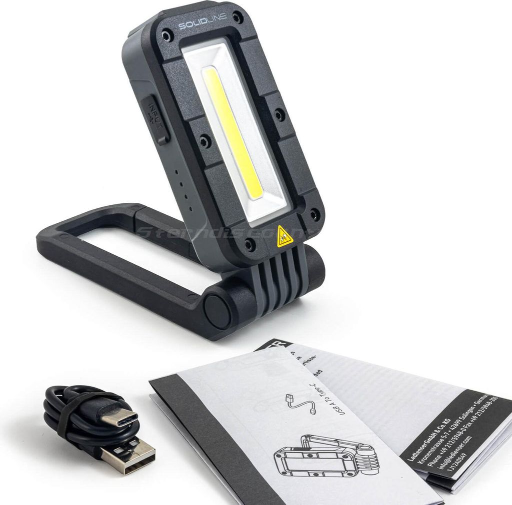 Ledlenser SAL1R SOLIDLINE Akku LED Arbeitsleuchte – Produktbild 
