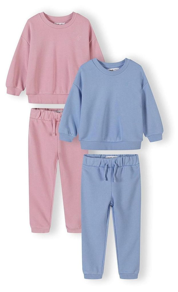 Minoti Jogginghose Baumwolle Rosa Gr. 62 für Mädchen