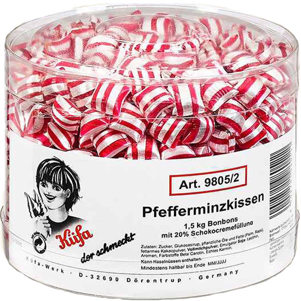Oreiller de menthe Küfa bonbons à sucer fourrés à la crème Image du produit 