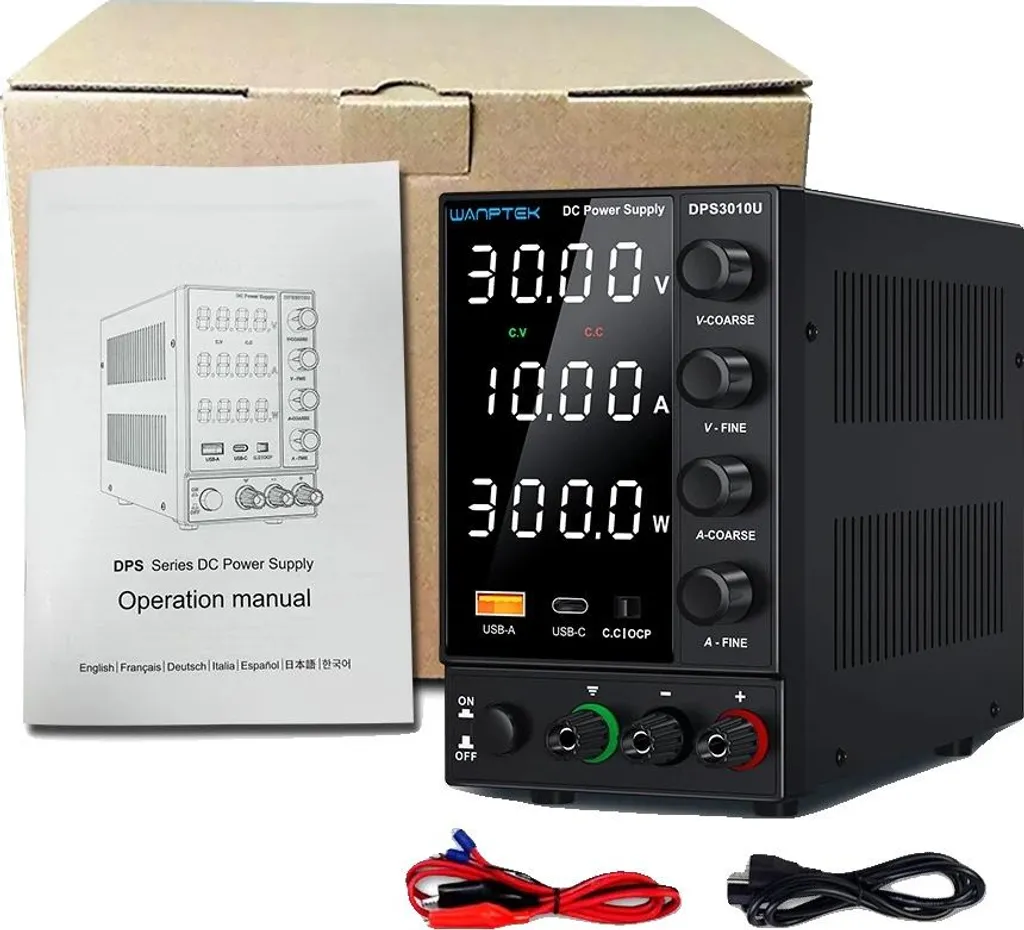 Alimentation stabilisée DPS3010U avec protection OCP et charge USB rapide