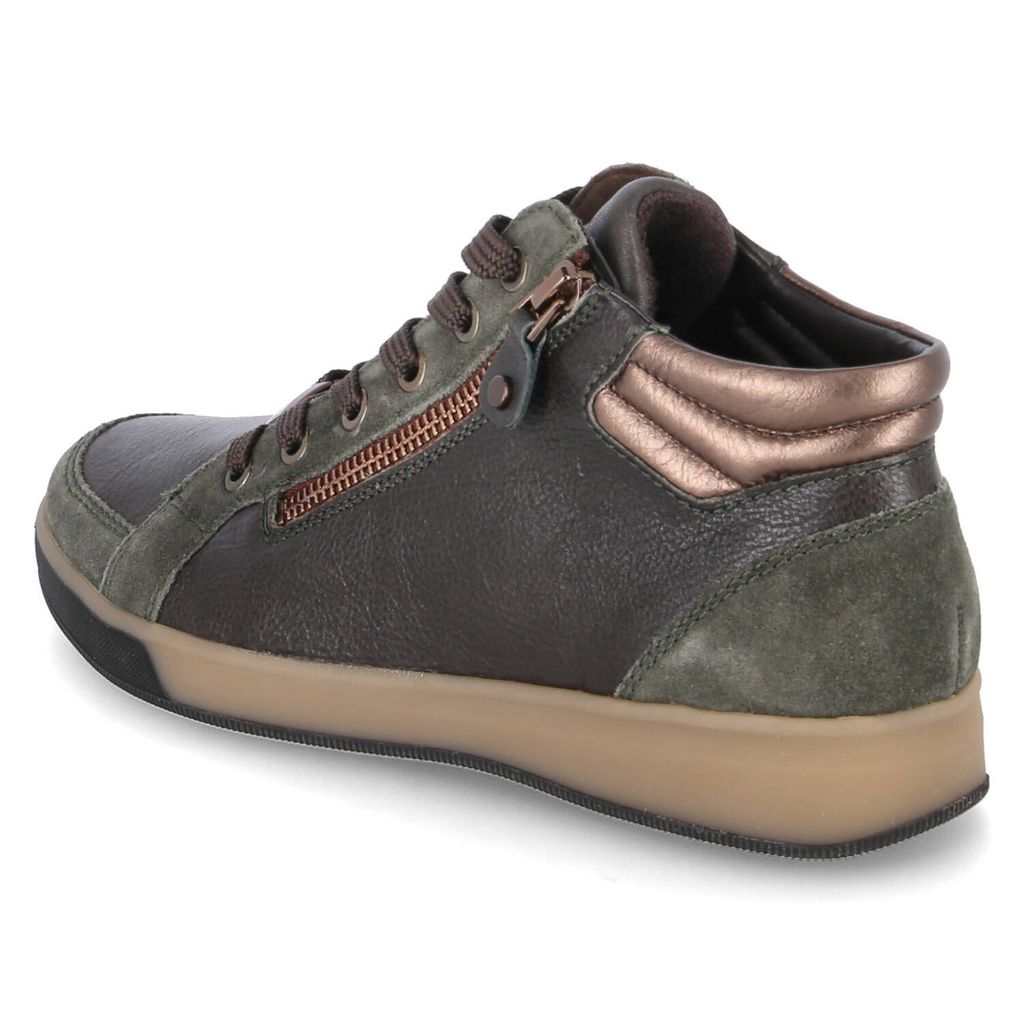 Ara ROM Damen Schnürstiefelette in Grün, Größe 5.5 Produktbild 14