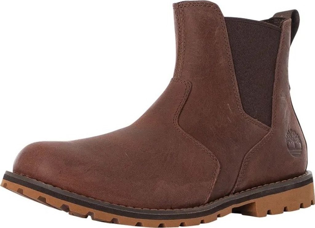 Timberland Attleboro Chelsea Herren Stiefelette Ankle Boots TB 0A6259 EC3 braun , Schuhgröße:40 EU