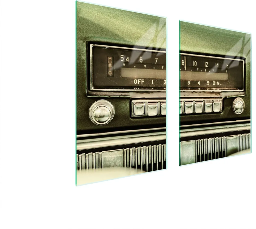 Lastra Vetro Temperato 65x52 Protezione Radio Cucina - Alta Qualità