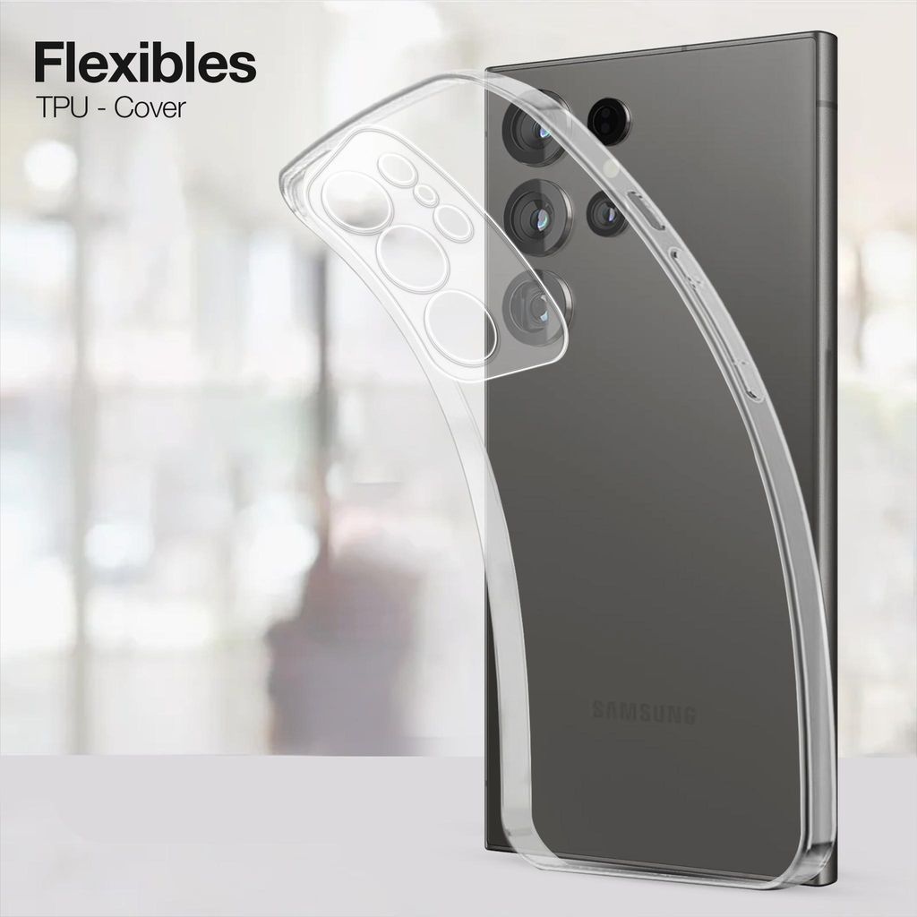 Handyhülle für Samsung Galaxy S25 Ultra Hülle Transparent Produktbild 