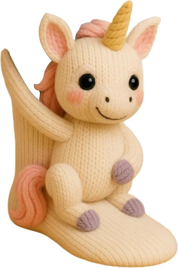 ASKSA 3D Stricksocken mit Tieren Animal Socks Winter Warme Produktbild 