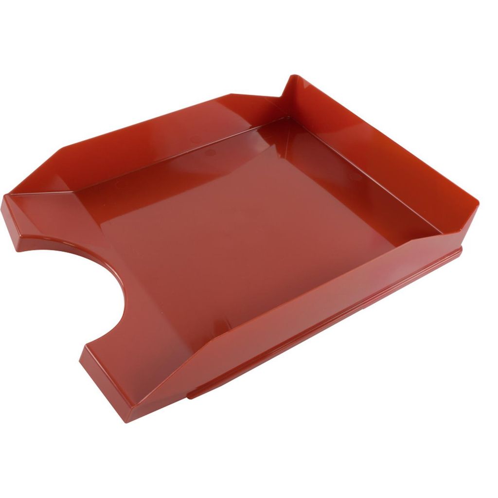 Stylex 40532 Ablagekorb rot DIN A4 34,5 x 25,5 x 6 cm