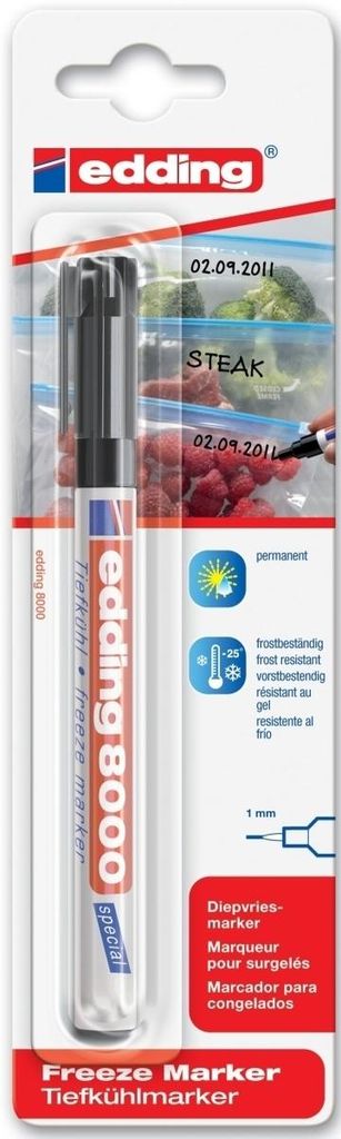 Edding 8000, Schwarz Produktbild 