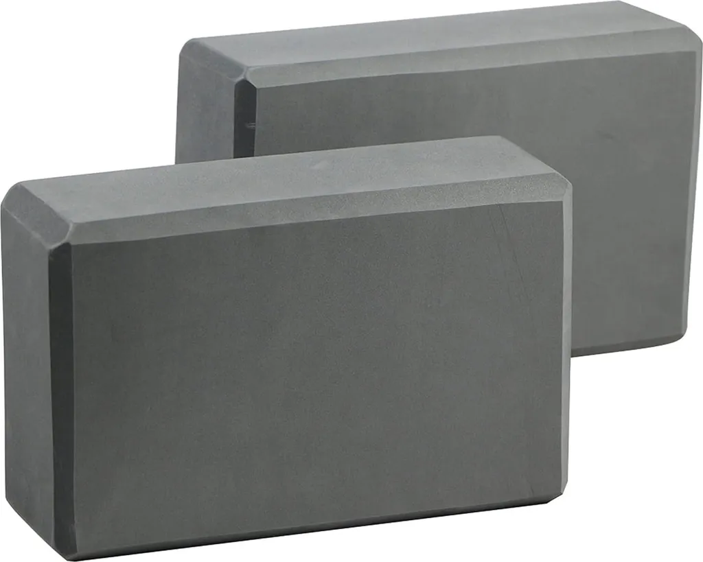 Bloc de yoga léger et stable pack de 2 briques fitness confort
