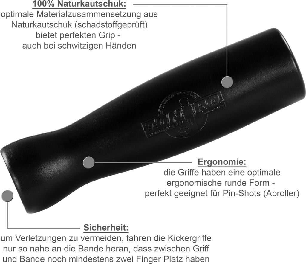 TUNIRO Profi Tischkicker Tischfussball Kicker Kickertisch Produktbild 6