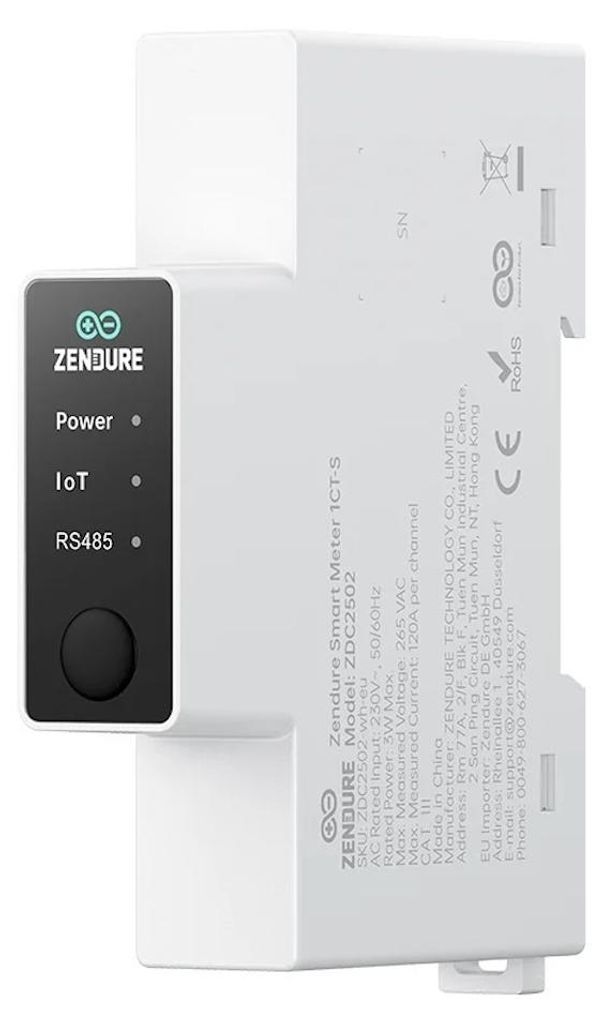 Zendure Smart Meter Intelligenter Zähler 3CT-S (120A) 0% Produktbild 
