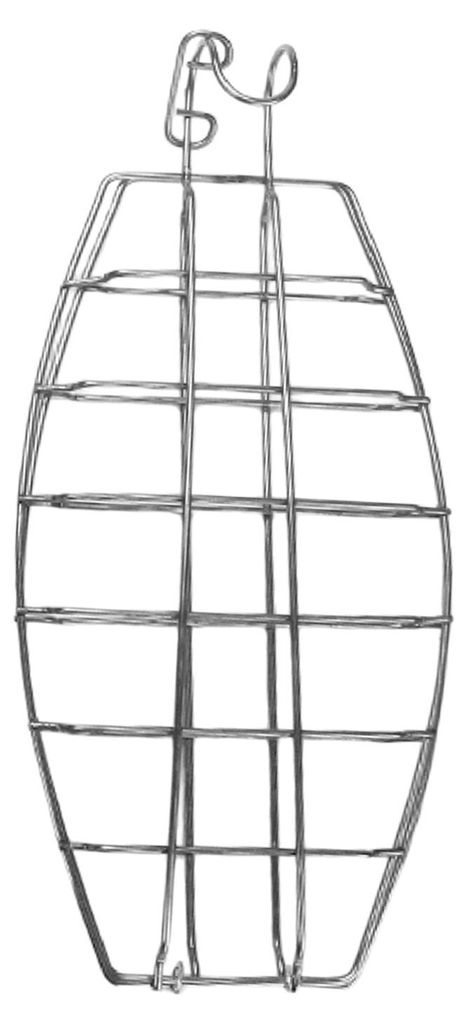 Grillkorb für Fisch, Edelstahl, Hängegrillgestell, verstellbare Scharniere, Wendewerkzeug für ganzen Fisch und Meeresfrüchte