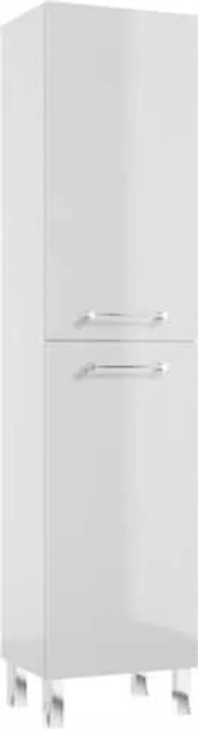 Gagnez de la Place au Sol avec cette Armoire Haute Blanche 170x40cm