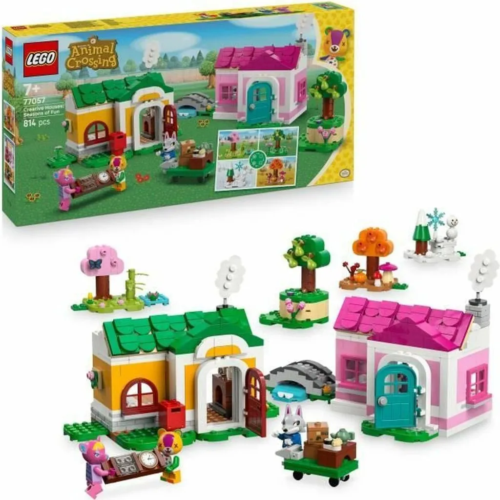 Lego 77057 Animal Crossing 814 Pièces : créez votre île personnalisée