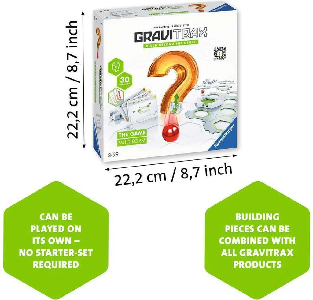 Jeu de Construction GraviTrax Multiforme : Circuit à Billes Interactif - 7