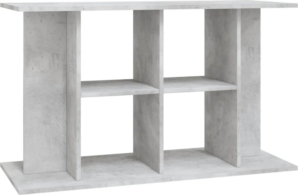 Mobiletto Acquario Design Grigio Cemento 100x40 - Eleganza vidaXL
