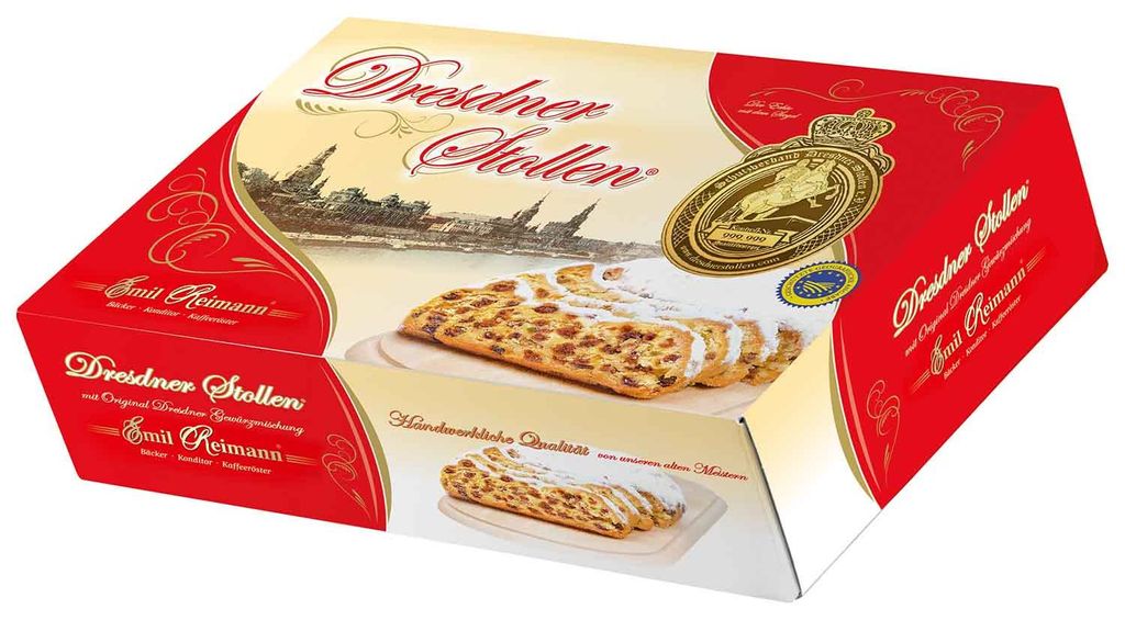 Emil Reimann Dresdner Stollen 1kg Produktbild 