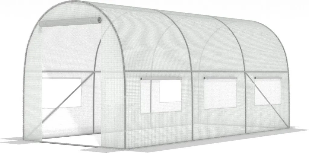 Serre de jardin pour potager 6m2 - Protection hivernale et semis d'été
