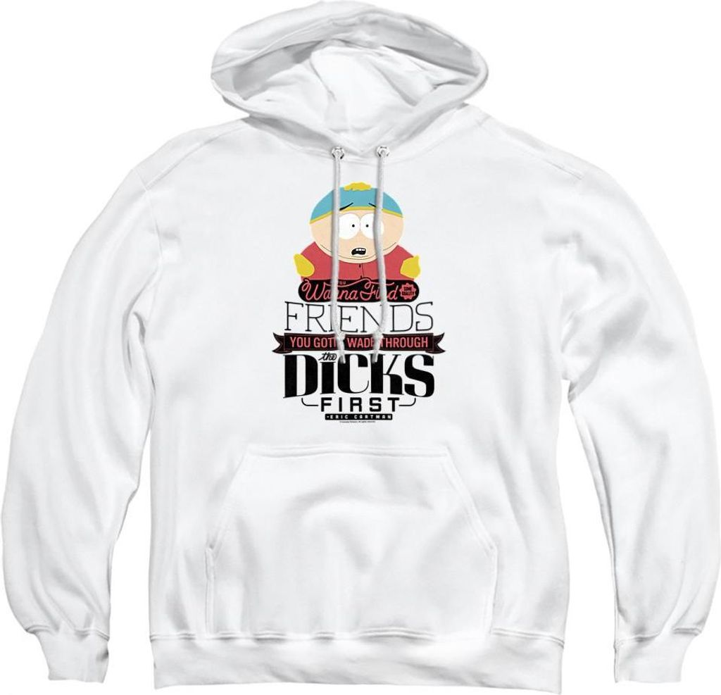 South Park - "Wade Through Dicks" Kapuzenpullover für Herren/Damen Uni TV23691 (M) (Weiß)