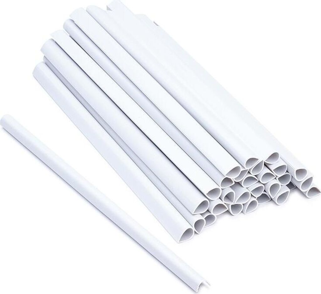 Befestigungsclips Sichtschutzstreifen 30 x PVC Clip Produktbild 