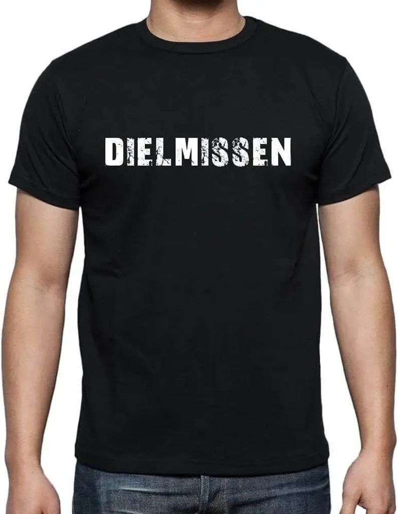 Herren Grafik T-Shirt Dielmissen Öko-Verantwortlich Vintage Jahrgang Kurzarm Lustige Druck Geburtstag Geschenk Mann