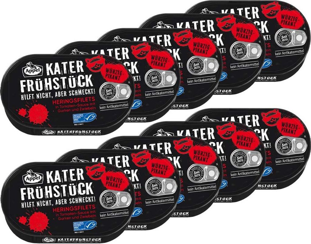 Appel Katerfrühstück MSC Heringsfilets in Tomaten-Sauce Produktbild 
