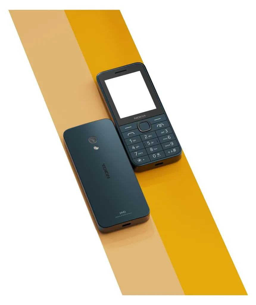 Nokia 225 4G (2024) Téléphone Mobile Incassable Double SIM pour Senior et Pro