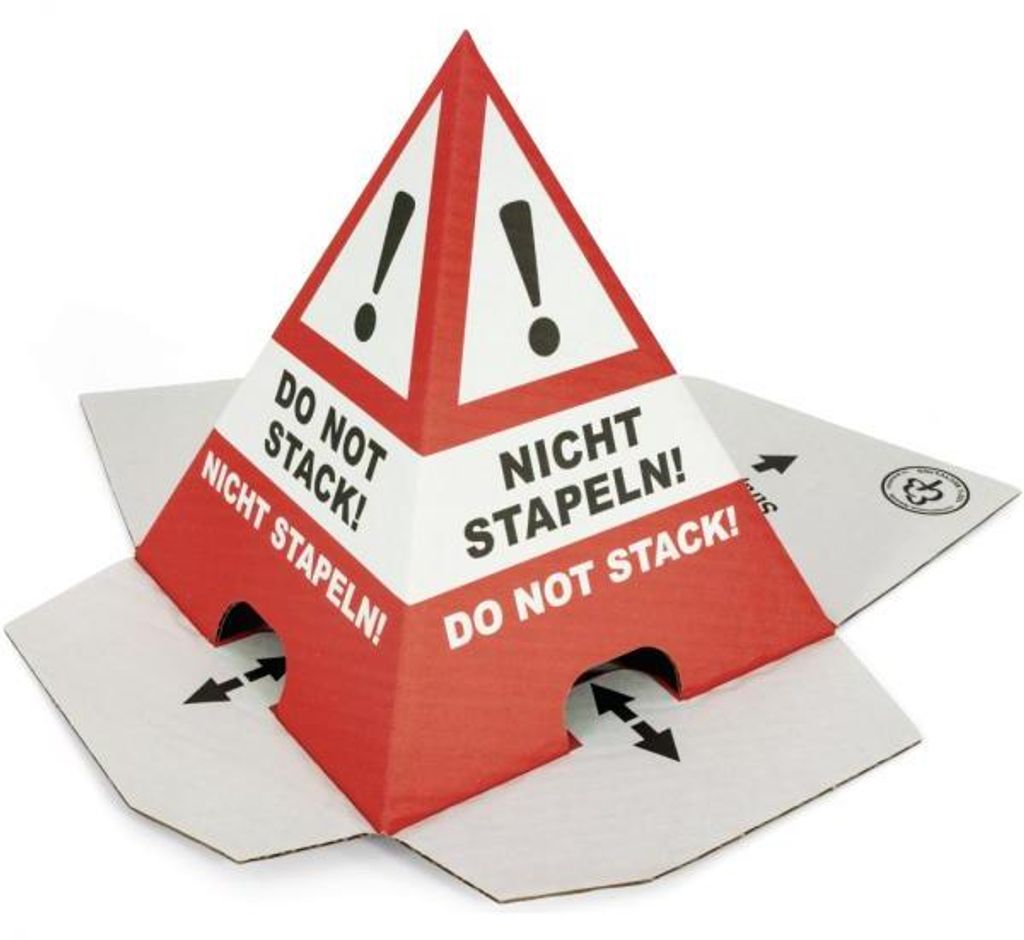 Stapelschutz Nicht stapeln! Do not stack!, Produktbild 