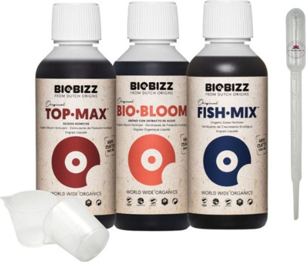 BioBizz Set Outdoor 3-teilig Big 3 x 1 Liter