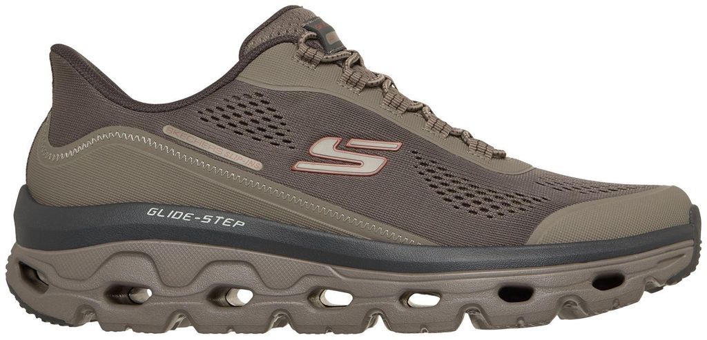 Skechers Glide-Step Sole Glover Peak Slip-On Grau TPE Größe Produktbild 