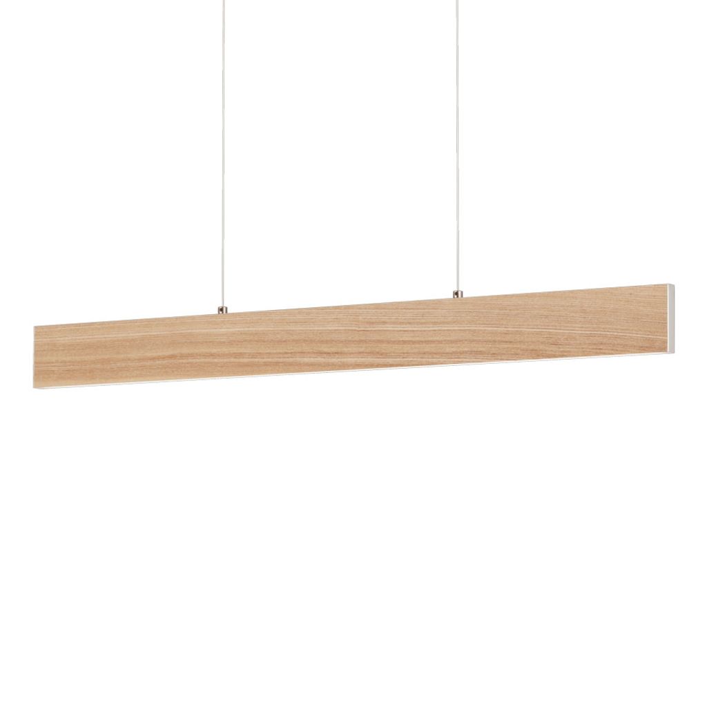 Pendelleuchte Eglo Stars of Light Climene 17 W LED + 4,2 W LED Nuss-Holzoptik Hängeleuchte dimmbar