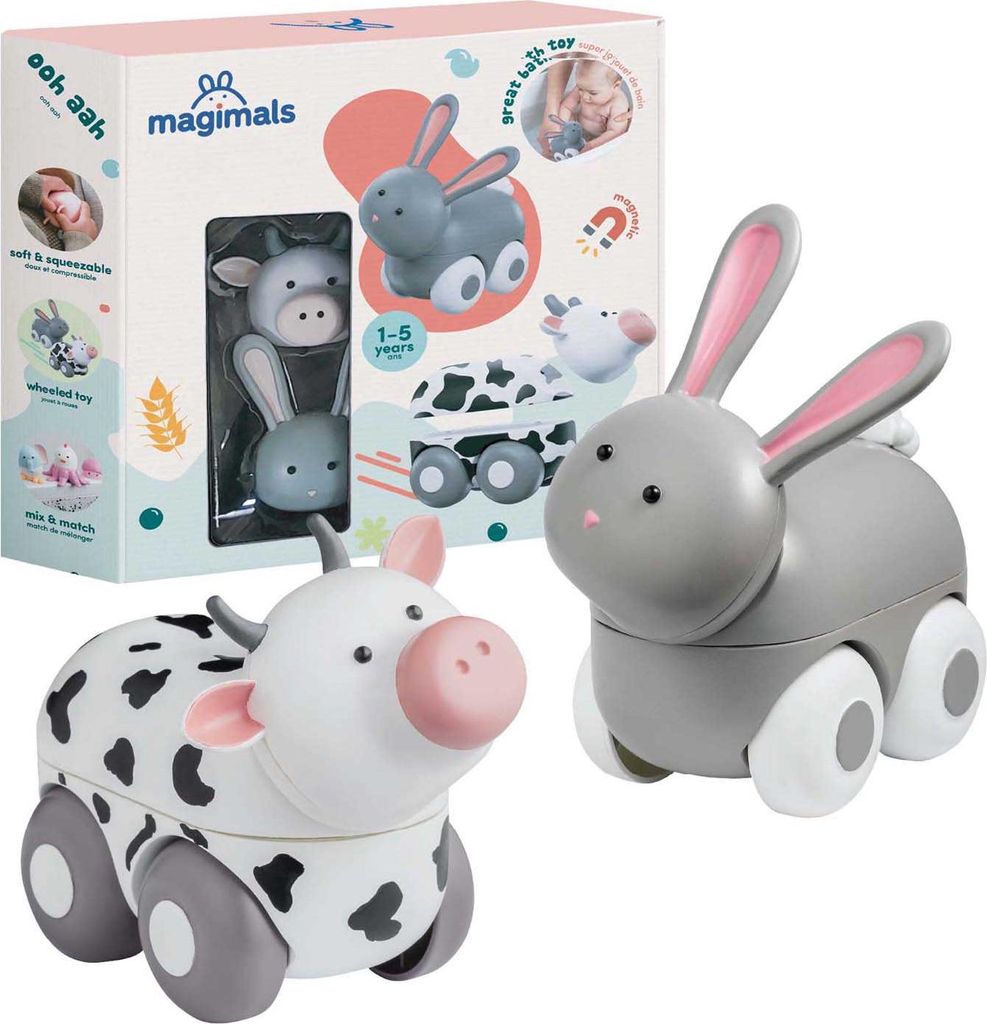 Clics Magimals Wheely Farm Box – 6 Stück.