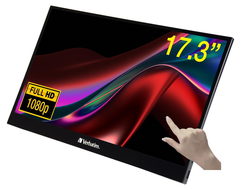 Verbatim PMT-17 Portable Touchscreen Monitor Produktbild 
