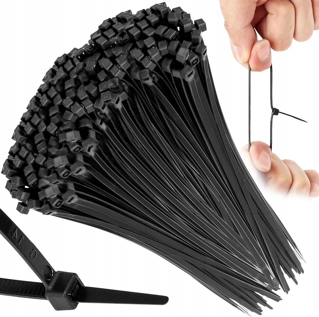 Vayox Plastikowe Opaski Zaciskowe 4,8x500mm | 100 Sztuk | Zdjęcie produktu 1