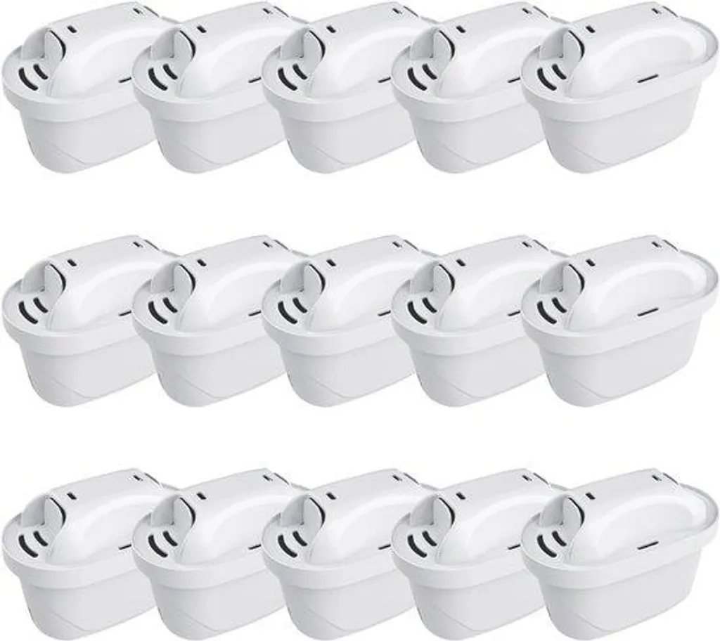 Filtres à eau charbon actif haute densité contre calcaire et chlore (15x)