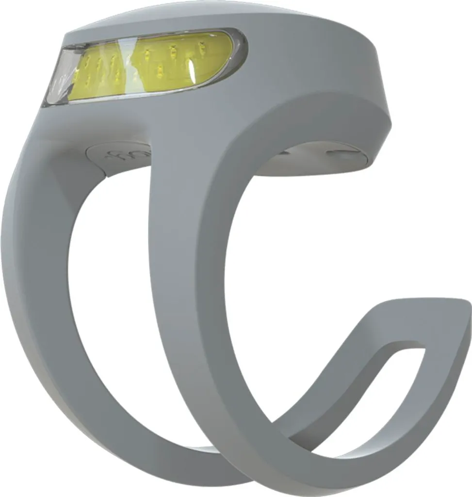 Lampe Vélo Avant LED USB Knog Frog Abyss Grey - Éclairage Urbain Puissant