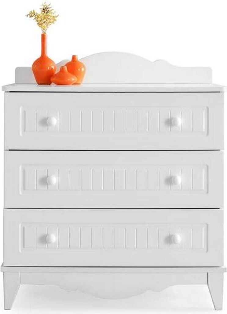 Kommode Modernes Design Drei Geräumige Schubladen Stilvolles Kinderzimmer Möbel