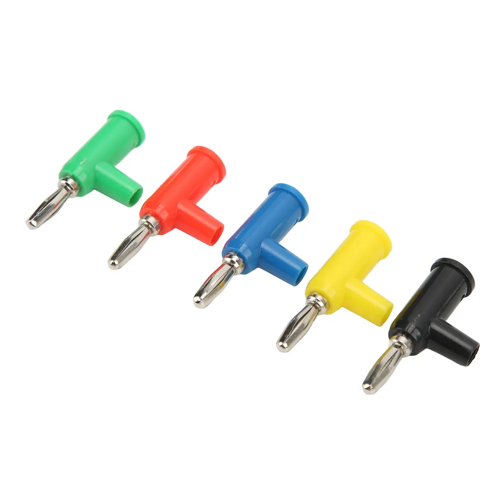 Connettori a Banana 4mm Solderless: Ottone e Plastica ABS Anti-Urto - 5