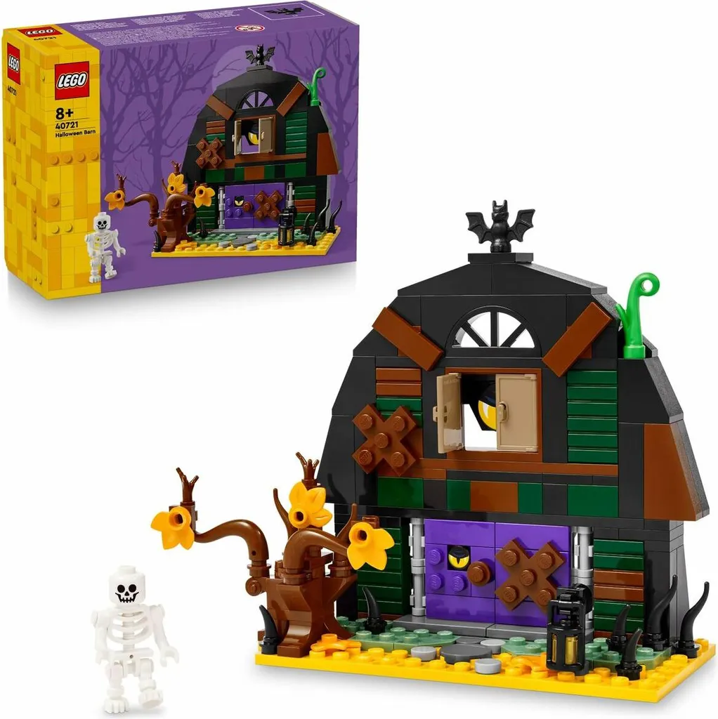 Occupez vos Enfants Créativement avec le Lego 40721 Halloween Barn