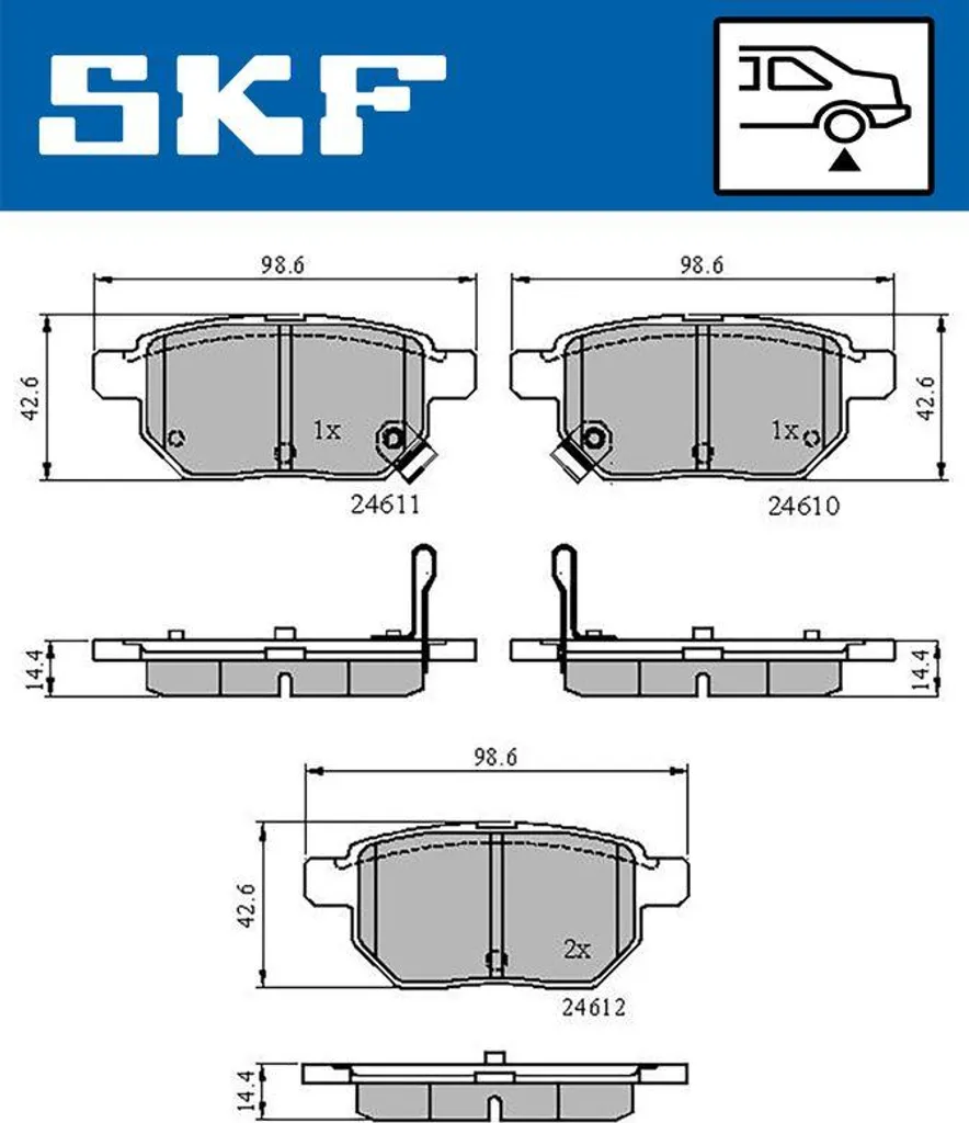 Plaquettes Frein SKF : Éliminez les Sifflements et Vibrations au Freinage