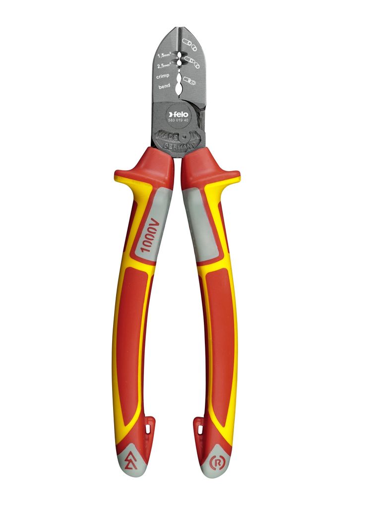 Felo Elektriker-Seitenschneider VDE 3K 190 mm