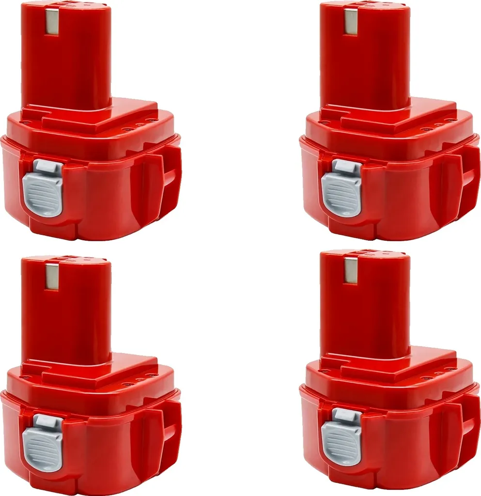 Batterie 12V 4000mAh Ni-Mh rechargeable pour outillage sans fil - Lot de 4