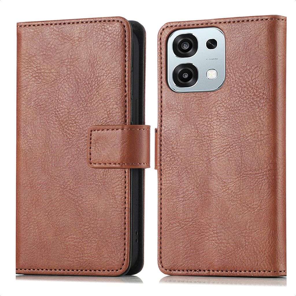 imoshion Klapphülle Oppo A6 Pro (5G) - Braun