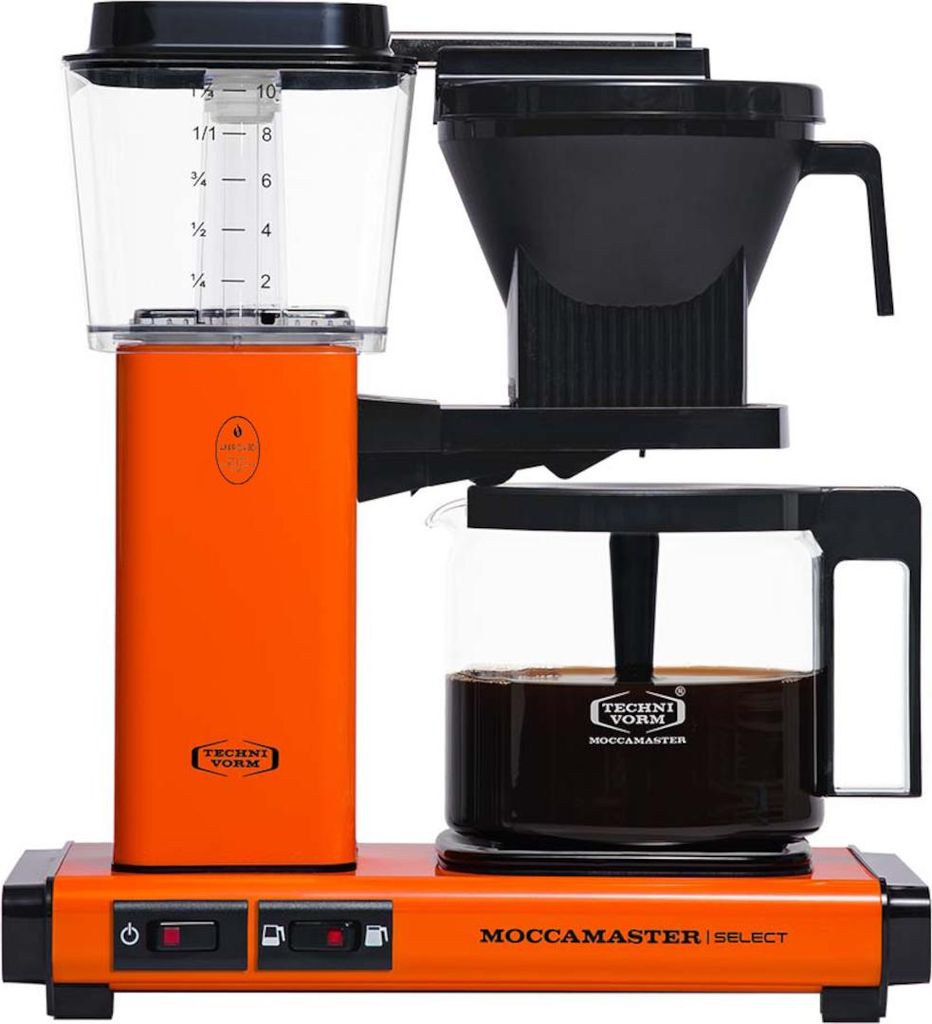 MOCCAMASTER KBG 741 Kávovar Hliník 10 šálok Oranžová 1520 W Obrázok produktu 