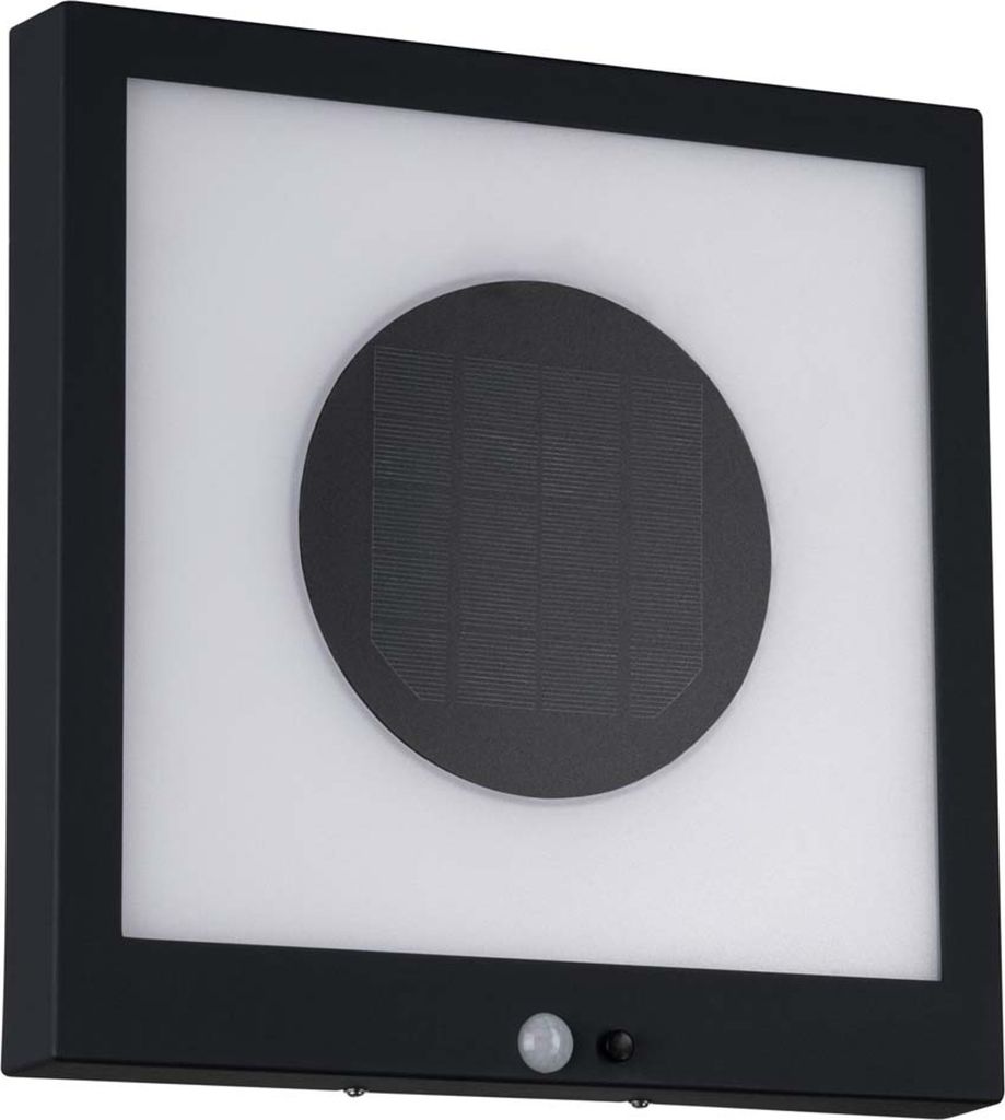 Outdoor Solar Panel Taija IP44 3000K 120 lumen Bewegungsmelder Anthrazit