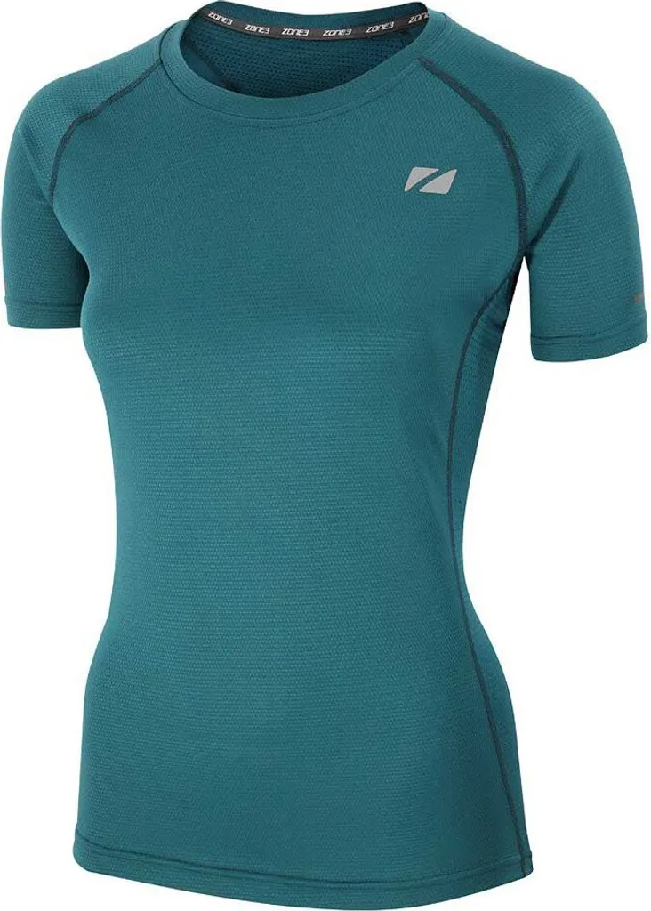 T-shirt Respirant Zone3 Active Technical Lite Bleu XL pour Femme Sport