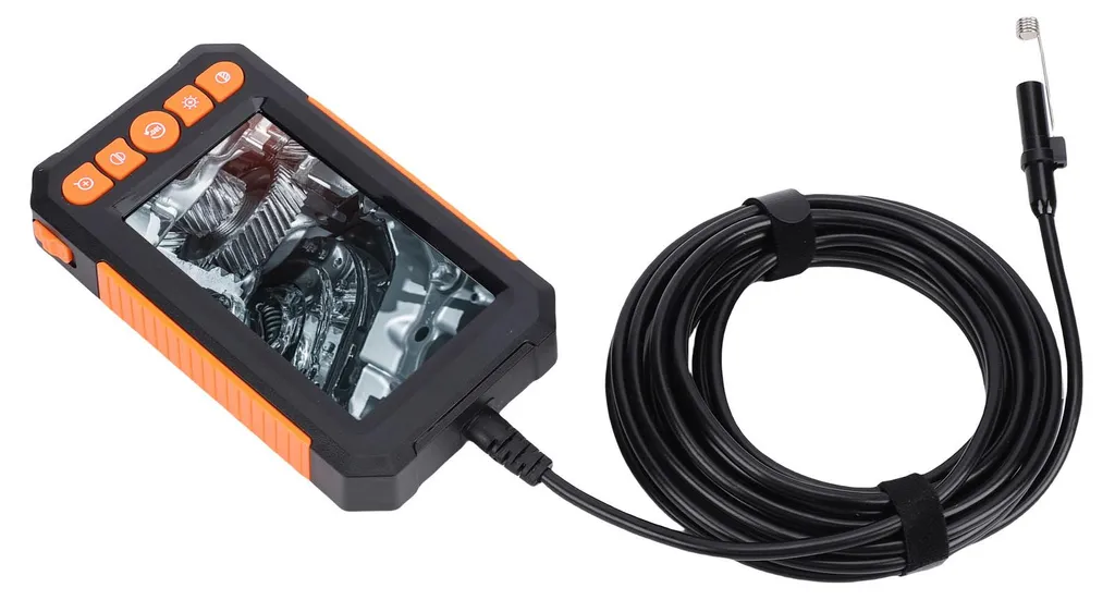 Endoscope Double Objectif 1080P avec Câble de 5m et Éclairage 8 LED - 4
