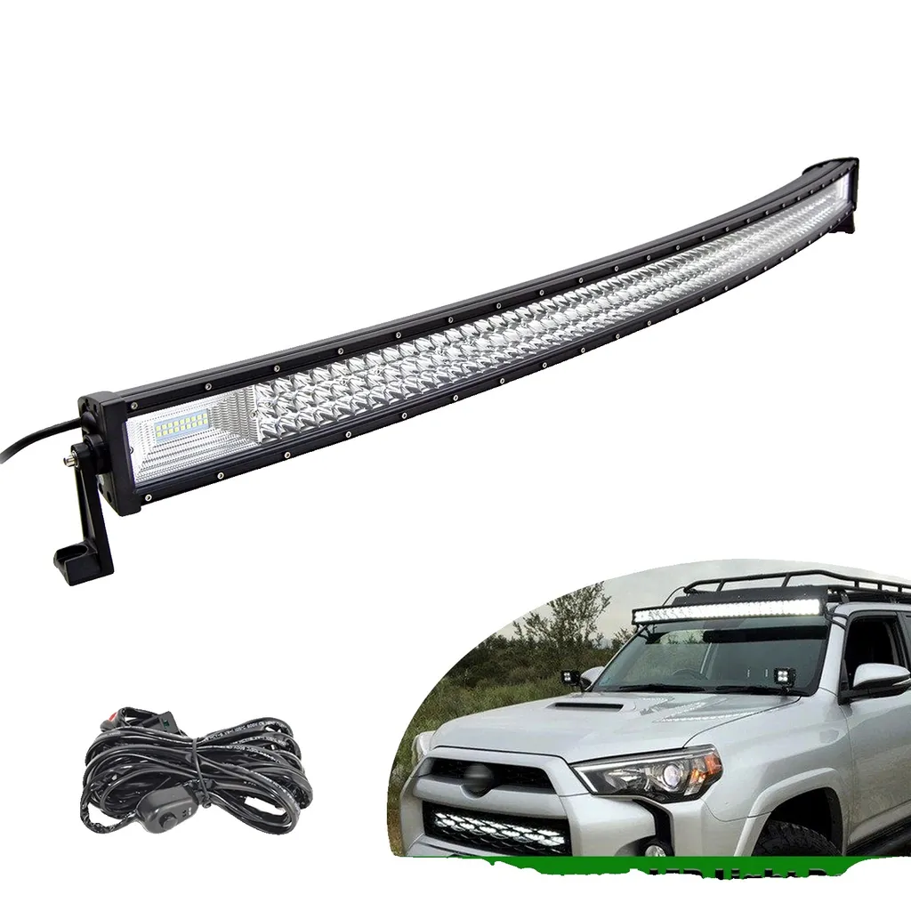 Projecteur de Travail LED 675W Robuste pour Véhicule Tout-Terrain 4x4