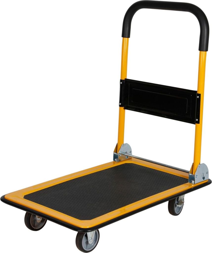 BURI Klappbarer Plattformwagen Transportwagen Handwagen Sackkarre Klappwagen 150kg