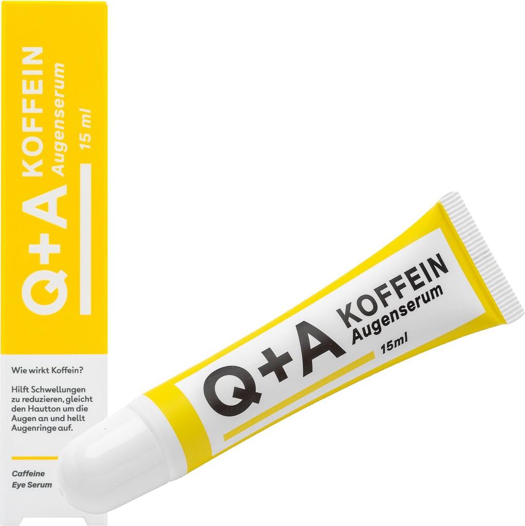 Q+A Augenserum mit Koffein 15ml
